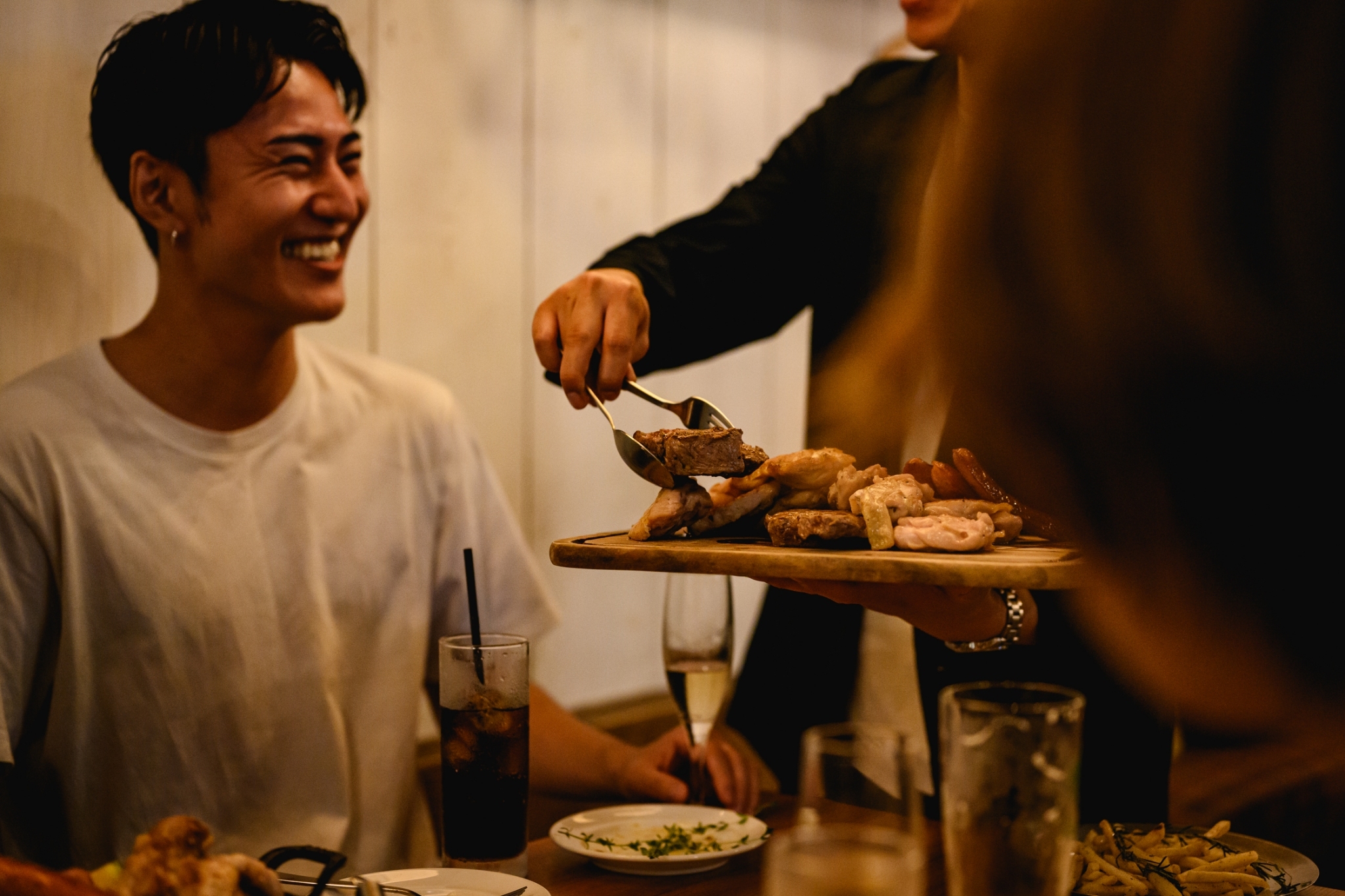 Happy dining experience