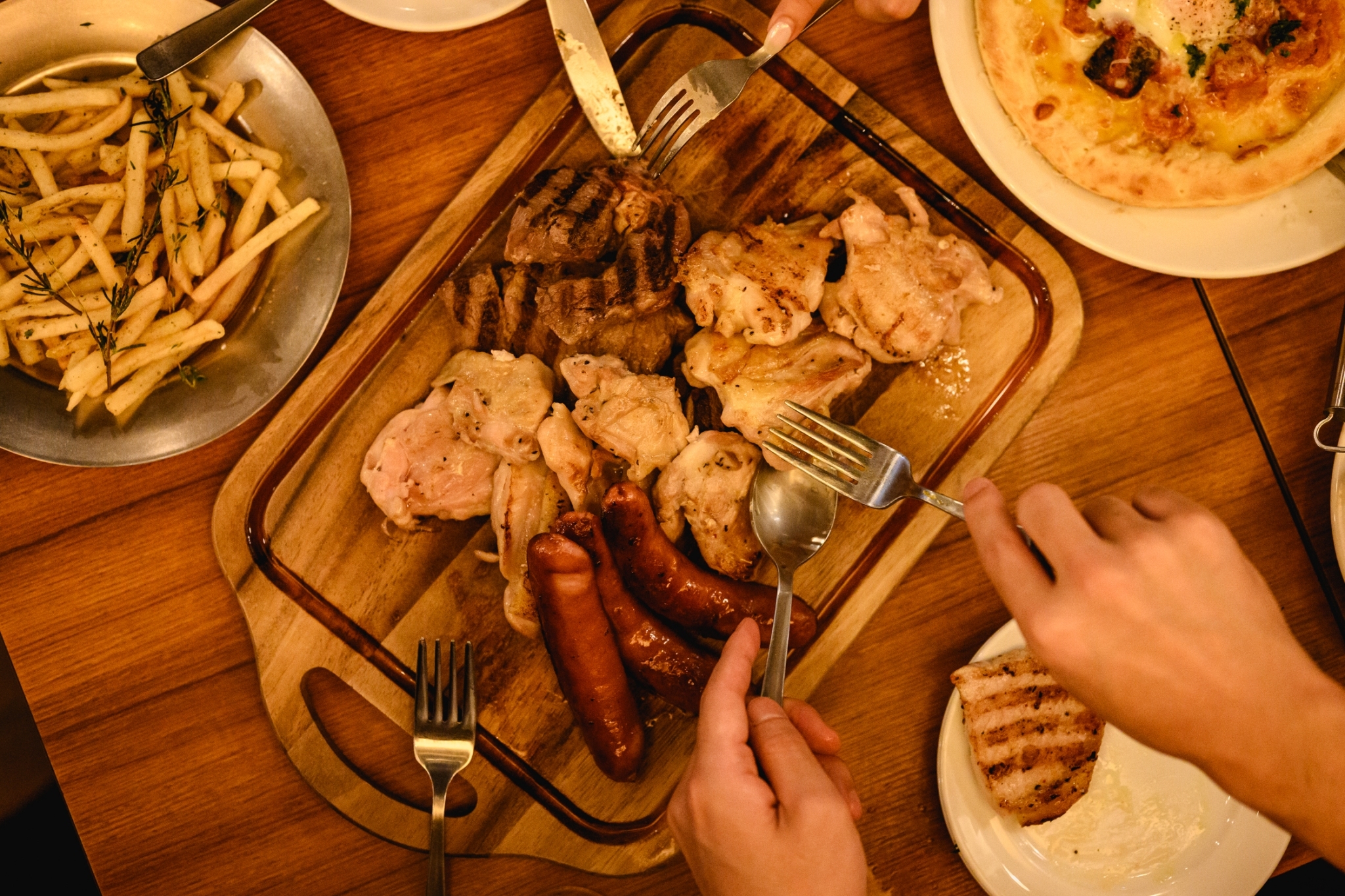 Delicious BBQ spread